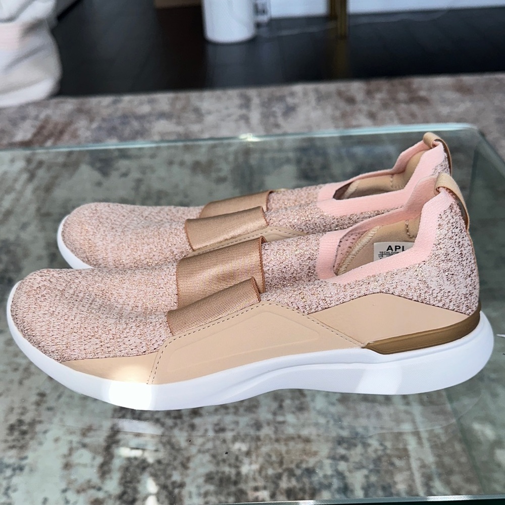 APL Women's Pink Slip-On Sneakers womens 8